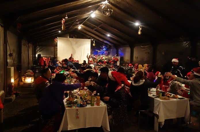 北軽井沢スウィートグラスのクリスマスパーティー