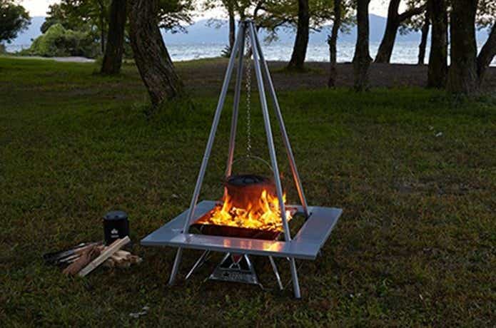 5月キャンプは鍋料理で体を暖めよう