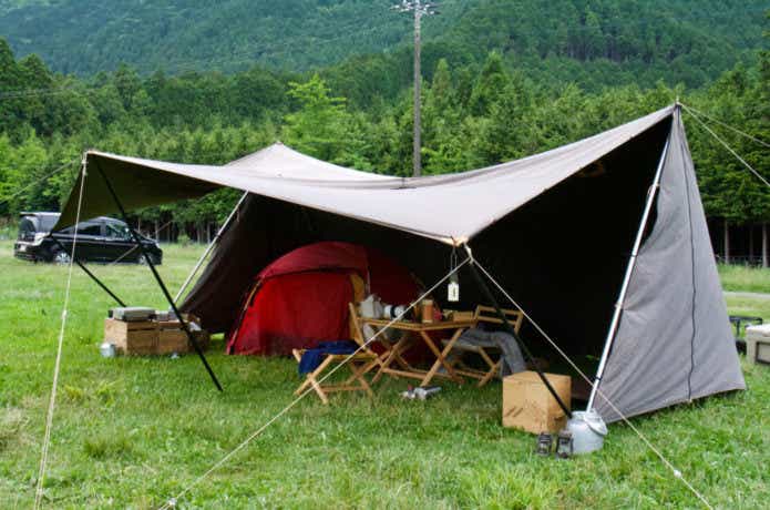neruさん自作のテント